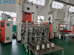 Wholesale Mitsubishi PLC Aluminium Foil Container Production Line LK-T130 from china suppliers