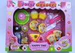 Multi Colored Dessert Childrens Toy Kitchen Sets For Pretend Role Playing 20 Pcs