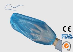 Wholesale Dust Proof Disposable Arm Sleeves Blue / White Color For Chef 20 * 40CM from china suppliers