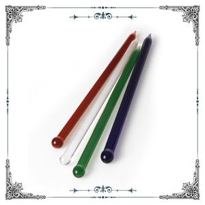 Wholesale 6.8 Inch Straight Colorful Glass Dabber Mixed Color Stick Shaped Dabber from china suppliers