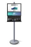 27 Inch Fingerprint Lock Cell Phone Charging Station Viewing Angle 178°