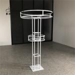 1.5m Tall Large Double Round Flower Pot Stand Arrange Furniture 150cm