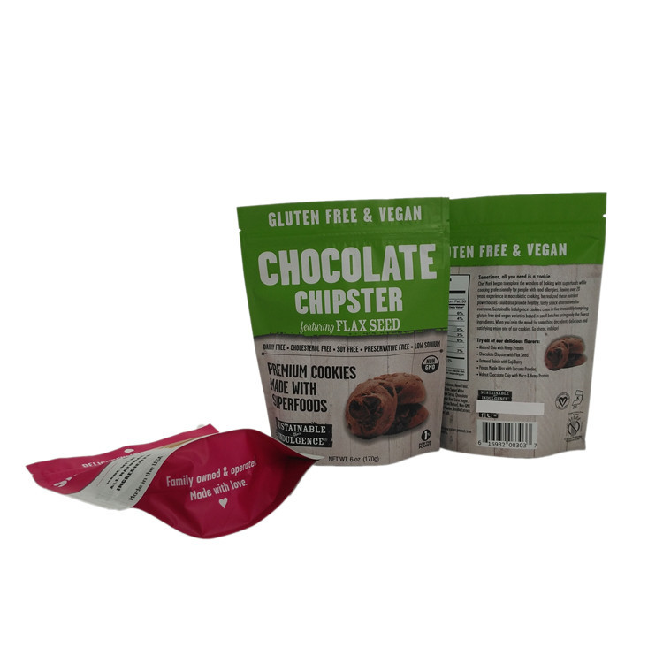 Powder Packaging Stand Up Zipper aluminum foil bags
