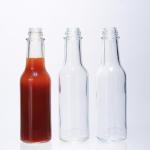 5OZ Glass Kitchen Condiment Bottle 150ML Tomato Sauce Salad Dressing Screen