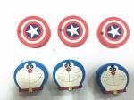 New Design Tracker Position Keychain / Cartoon Cat Silicone Rubber Soft PVC