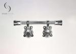 Silver Casket Handle Hardware Coffin Fittings Suppliers Delicate Design P9007
