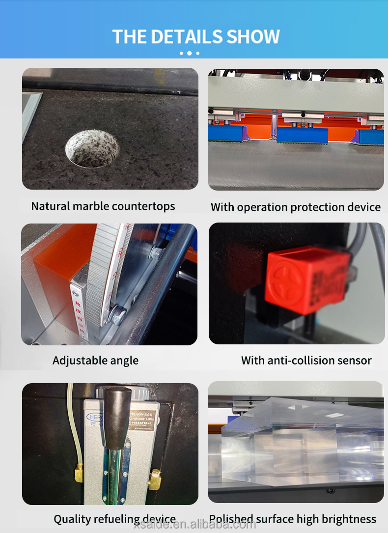 Manufacturers Hot Sale SAIDE 220V Guangdong Diamond Polishing Acrylic Machine Acrylic Polisher Machine