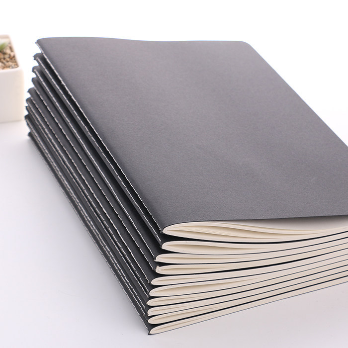 Custom LOGO Kraft Paper Notebook A5 Car Line Book B5 Student Notes Diary Book 80 Sheets