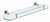 51411 robe hook bathroom accessory brass chrome finish towel bar paper holder soap dish