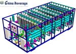 Ultrafiltration Reverse Osmosis Water Treatment System For Spring Water Bottling