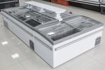 Danfoss Sliding Glass Door Supermarket Island Freezer With 1 Year Warranty