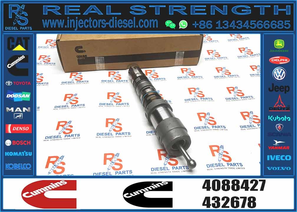 Fuel Injector 4326780 4001813 4087893 4088427 For Cummins QSK60 Engine