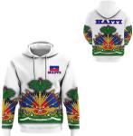 Custom Name Number Haitian Full Sublimation Sweatshirt Nation Flag Country