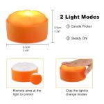 Orange LED Lights Halloween Jack-O-Lantern Outdoor Pumpkin Decorations With