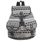 European and American women's national wind pattern casual fashion canvas