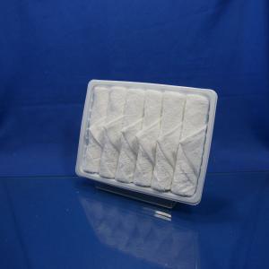 Wholesale Square Bleached Airline Satin Viscose Towel from china suppliers