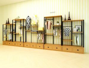 Wholesale OEM / ODM Accepted Clothing Display Racks For Children Clothing Shop from china suppliers