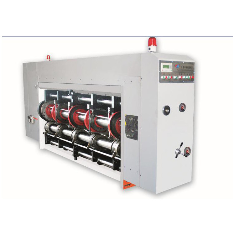 High speed flexo printing slotting die cutting machine manufactury