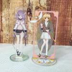 Multifunctional Anime Acrylic Stands Scratch Resistant Logo Customized