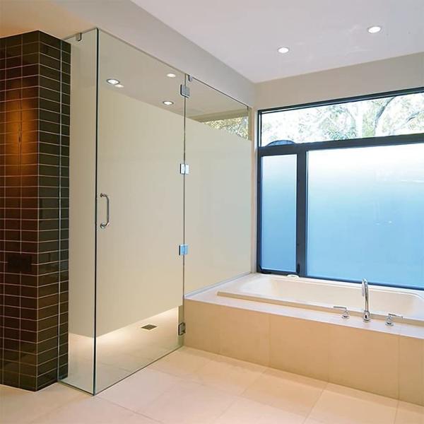 Matt Edge 3-15mm Glass Home Architectural Decorative Furniture Frost Tempered