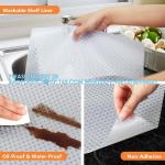 Shelf Liners For Kitchen Cabinets Refrigerator Liners Oil-Proof Kitchen Cupboard