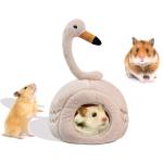 Cute Hamster Cotton Nest Thickened Plush Fabric Magic Bird Pet House Winter Warm