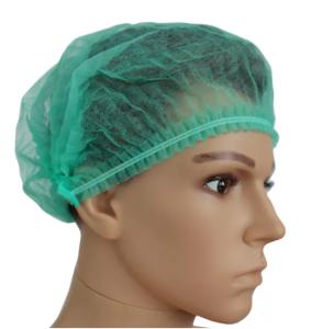 Wholesale Customized Disposable Non Woven Cap Bouffant With Double Elastic from china suppliers