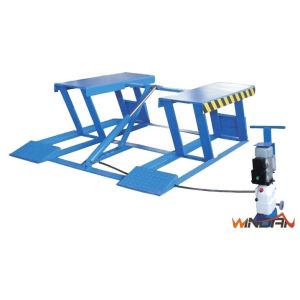 Buy cheap 2800kg Lifting Capacity Hydraulic Movable Scissor Lift With Safety Lock from wholesalers