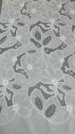 Embroiderey Lace Fabric Mesh Floral Elegant Hollow-up Embroidered Lace Fabric