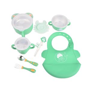 Wholesale Waterproof Silicone Feeding Bib Toddlers Soft Silicone Bib One Size Fits All from china suppliers