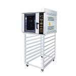 Hot Air Bakery Convection Oven Table Top Five Trays 18"X26" 12.5Kw For Cookie,