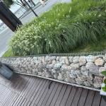 2.0mm-4.0mm Wire Gauge PVC Coated Gabion Containment for Retaining Wall