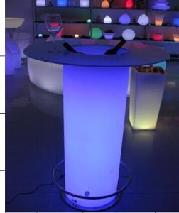 Wholesale LED BAR table Bar-032 colors changeable Waterproof IP65 for outdoor use from china suppliers