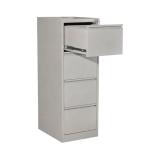Foldable Powder Coating Lateral Metal Drawer Cabinet