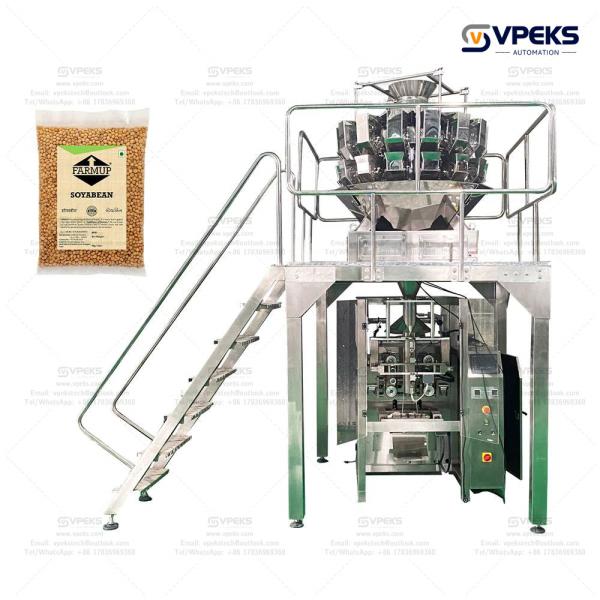 Multi-Head Combination Weighing Machine For Packaging 10 Head Weighing Granule Packing Machine