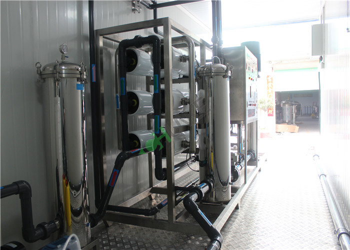 Containerized RO Water Purifier RO Water Purification With CIP Cleaning System
