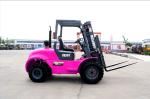 Overall Length 4160 /3090 Mm High Speed Rough Terrain Forklift Truck Total