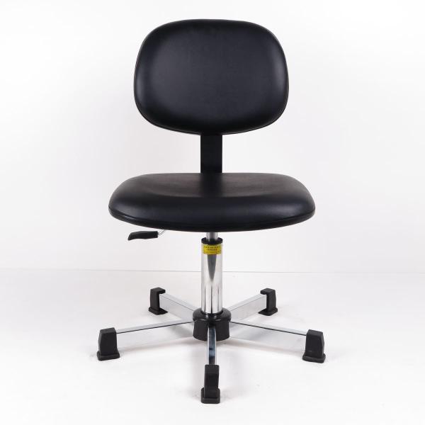 Economic Synthetic Leather ESD Safe Chairs Medium Seat Height , Anti Static