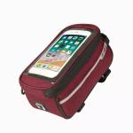 Rain Proof Saddle Bag with Cell Phone Pocket