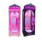 Amusement Game Center Pink Date Cut Prize Machine Coin Operated Big Toy Gift