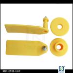 53mmx18mm EM4305 Chip TPU UHF RFID Livestock Tags