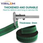 High Strength Green Elastic Webbing For Indoor And Outdoor Furniture Accessories