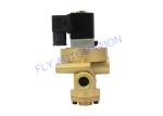 Pneumatic Solenoid Valve K23JD-10W 3/8" Yellow Old Cut-Off 3/2 Way