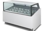 Ultra Temperature Ice Cream Display Freezer Gelato Display Cabinet Fully