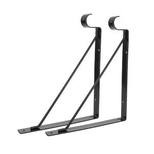 Wholesale Black Metal Plant Hooks 12L14 Steel Wall Brackets For Hanging Plants from china suppliers