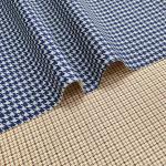 Classic Houndstooth Faux Leather Fabric Bags PVC Printed Leather