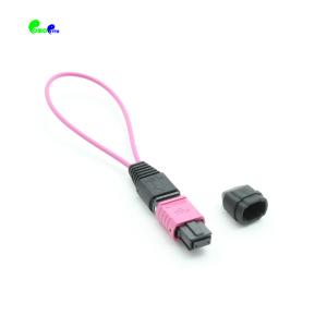 Wholesale 12 Fibers MTP Fiber Optic Patch Cables Multimode Fiber MPO Loopback Cable from china suppliers