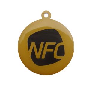 China Entrance Guard Micro RFID TagsProgrammable NFC NFC215 Epoxy RFID Tag on sale
