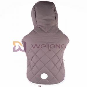 Wholesale Reflective Patch Dog Coats With Hoods Velcro Opening Taslan Quilting Pet Jacket from china suppliers