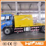 Boom concrete pump